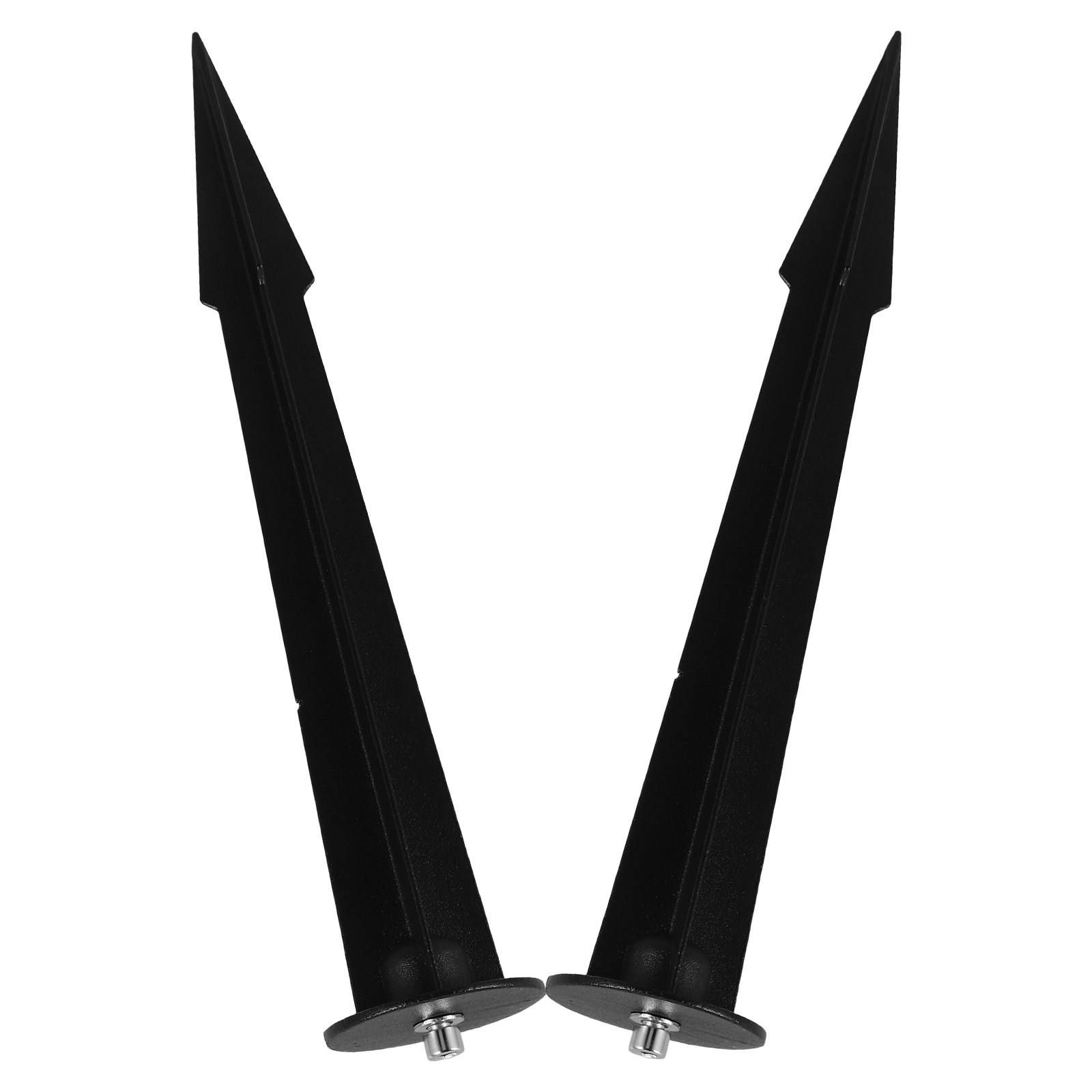 Outdoor Lighting Ground Fixtures - 2 Buah Tiang Tanam Taman Aluminium