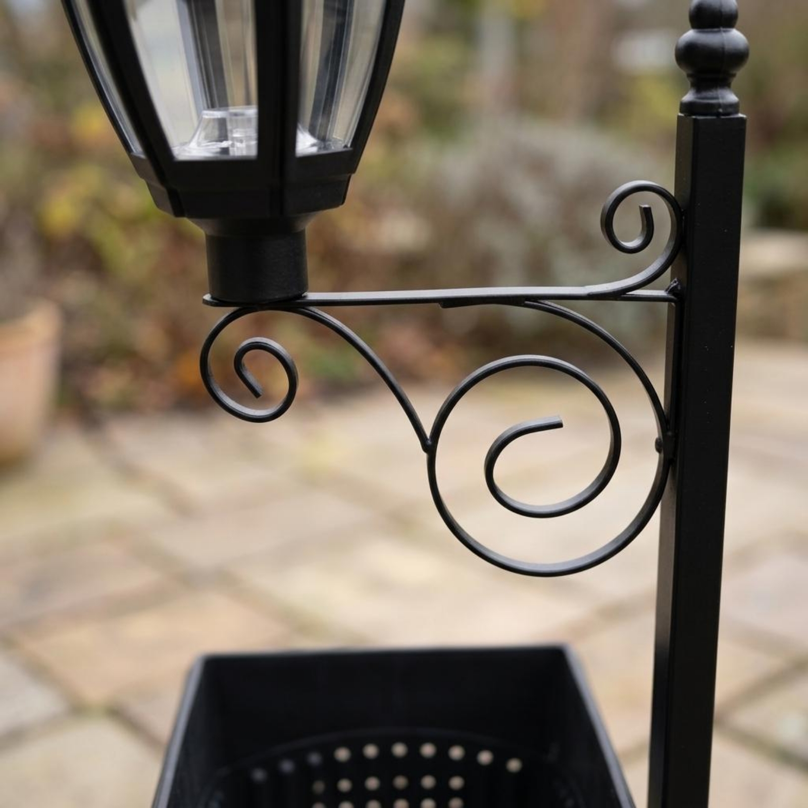 Outdoor Lighting For Patio - Lampu Pot Bunga Tenaga Surya Desain