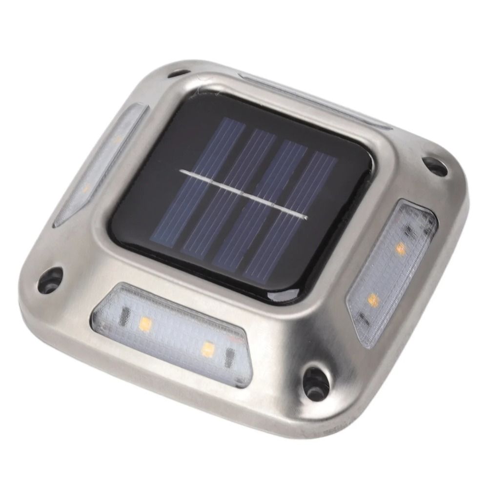 Ground Light Recessed - 4 Buah Lampu Tanah Tenaga Surya