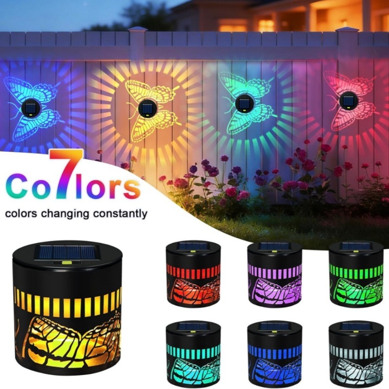 Deck Step Light - Lampu Kupu-kupu Tenaga Surya Dekoratif untuk