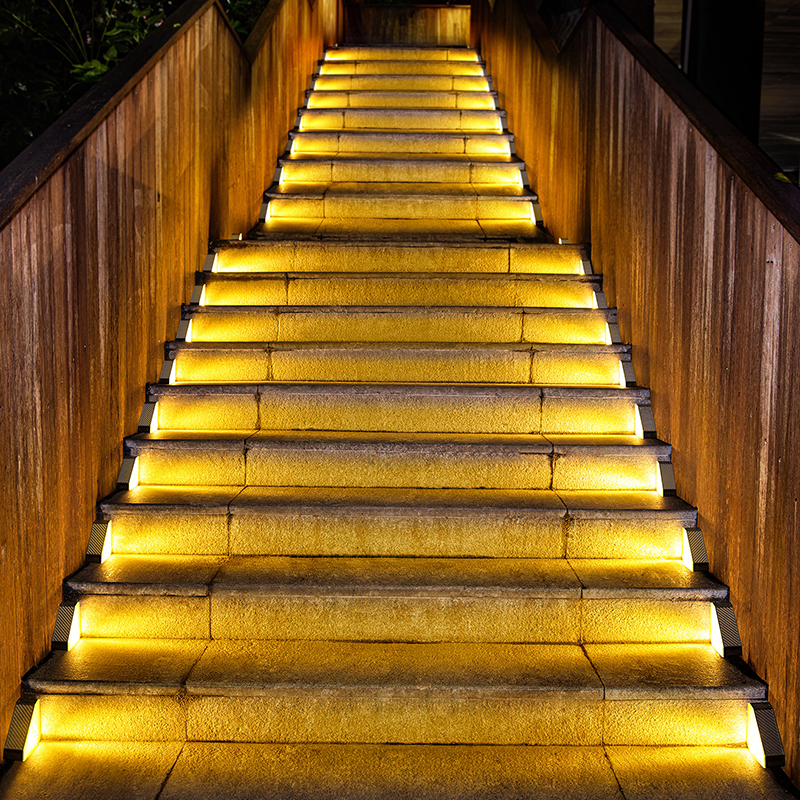 Deck Step Light - Lampu Tangga Tenaga Surya, Lampu Tangga