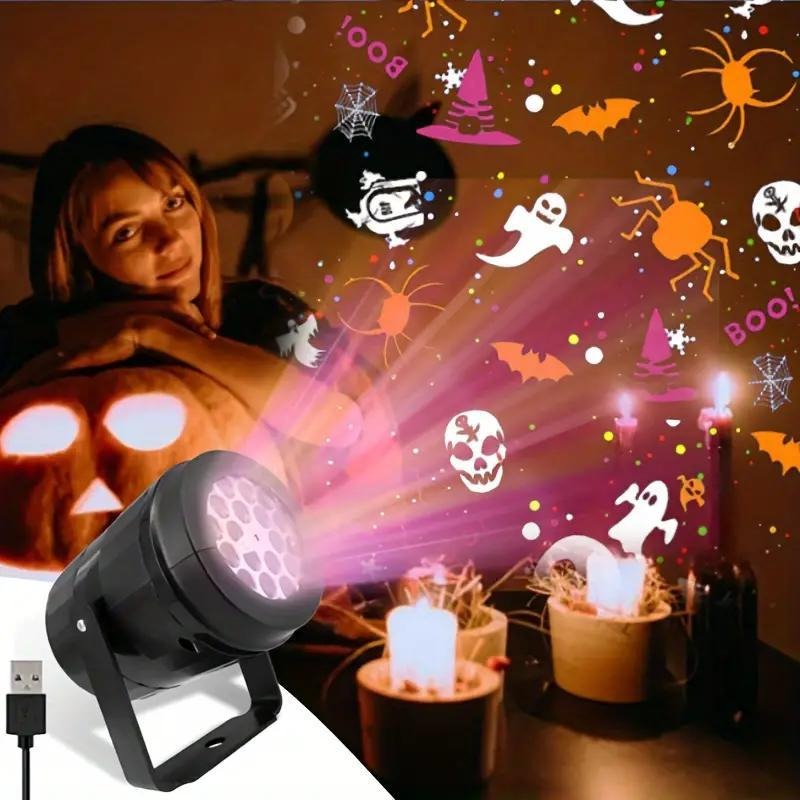 Outdoor Lighting Effects - Lampu Proyektor LED Halloween Dekorasi Halaman