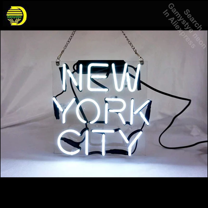 Outdoor Lighting New York - New York City tanda Neon menghias