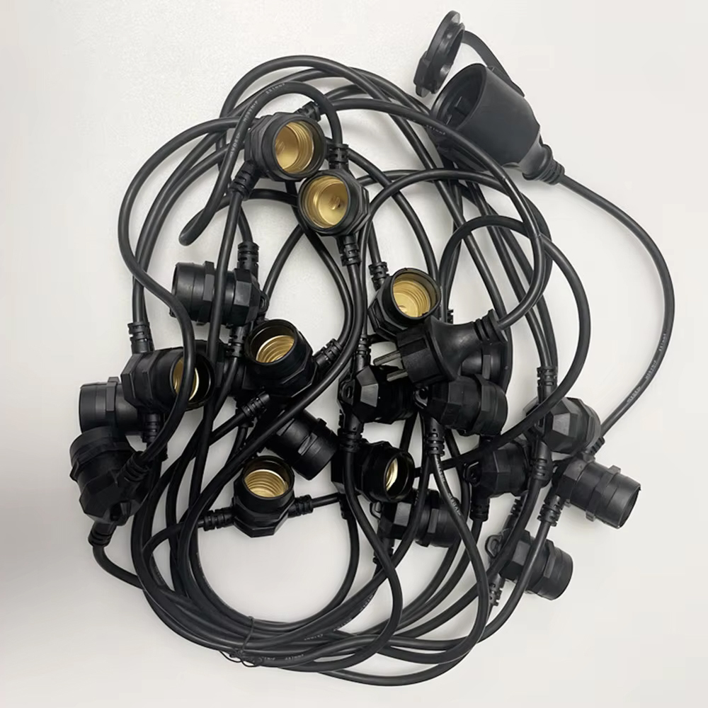 Outdoor Lighting Effects - Kabel LED 10M Kelas Komersial Tahan