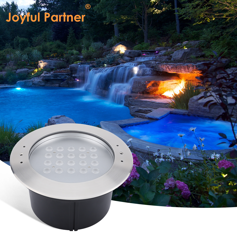 Ground Light Recessed - Lampu Kolam Renang LED Stainless Steel