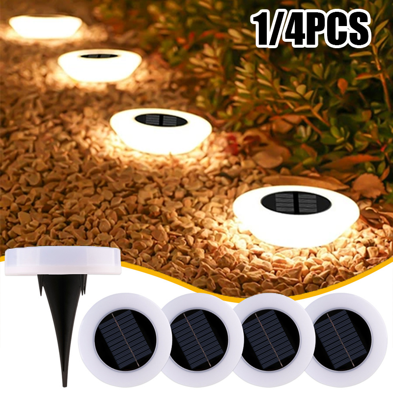 Ground Light Recessed - Lampu Taman Tenaga Surya Tahan Air,
