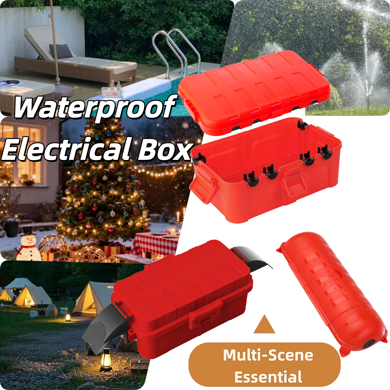 Outdoor Lighting Extension Cord - Kotak Daya Ekstensi Kabel Luar Ruangan