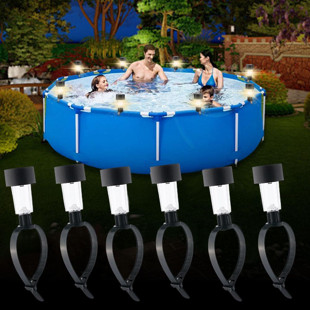 Outdoor Lighting In Ground - Lampu Kolam LED Tenaga Surya Tahan