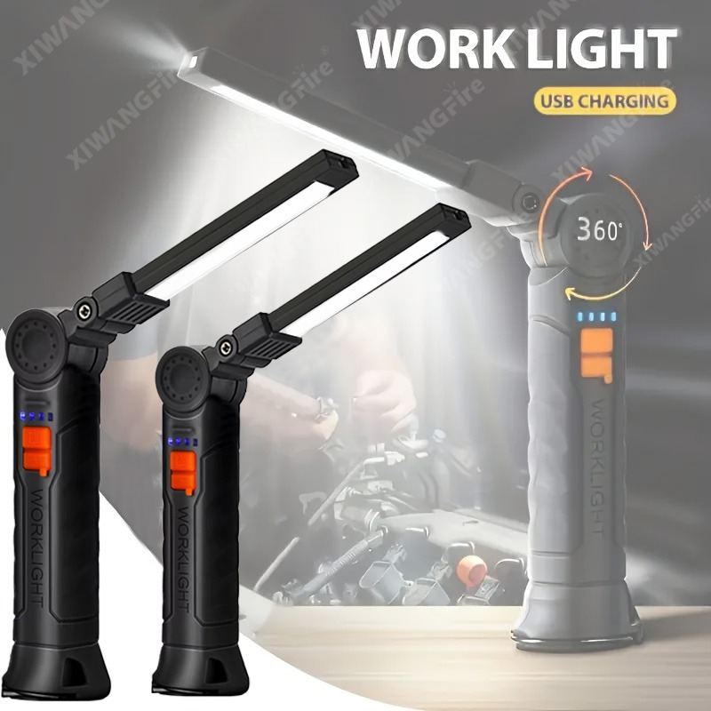 Outdoor Lighting Quality - Lampu Kerja Senter LED Isi Ulang