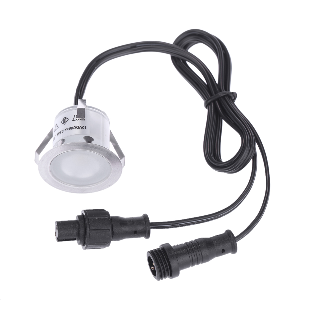 Ground Light Recessed - 10PCS Lampu Dek LED 32mm 0.6W