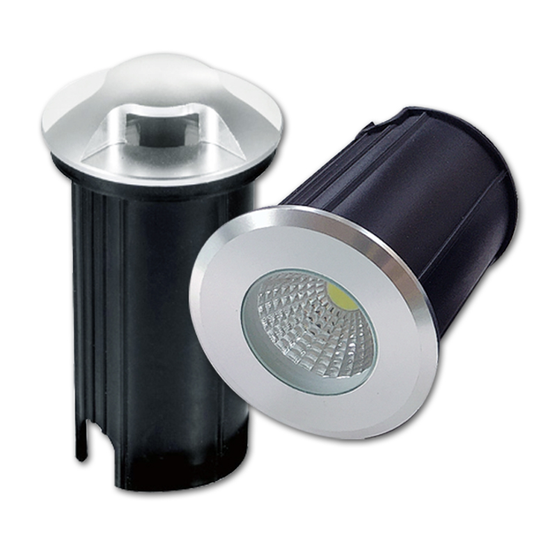 Ground Light Recessed - IP67 DC12V Pencahayaan Luar Ruangan 1W