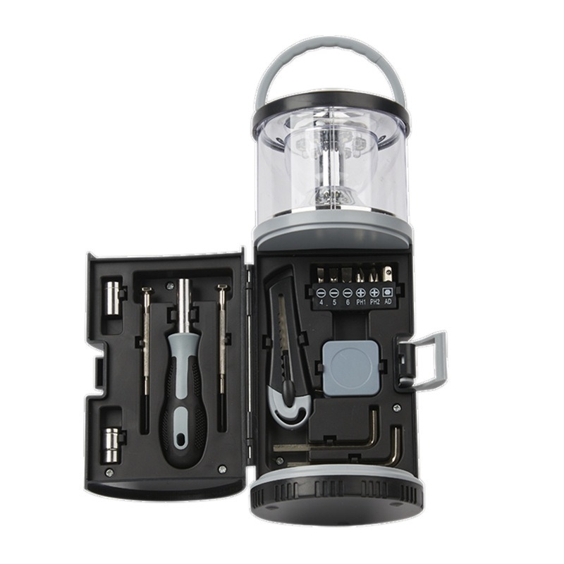 Outdoor Lighting Repair - Lampu Camping dengan Set Peralatan Tangan,