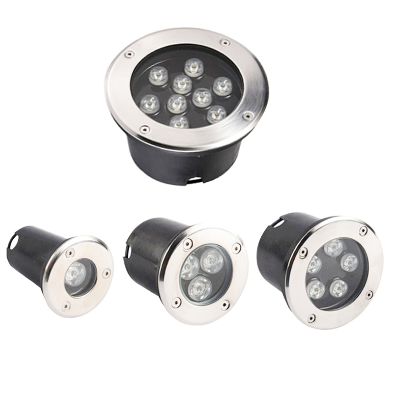 Ground Light Recessed - Lampu Led tahan air taman lampu