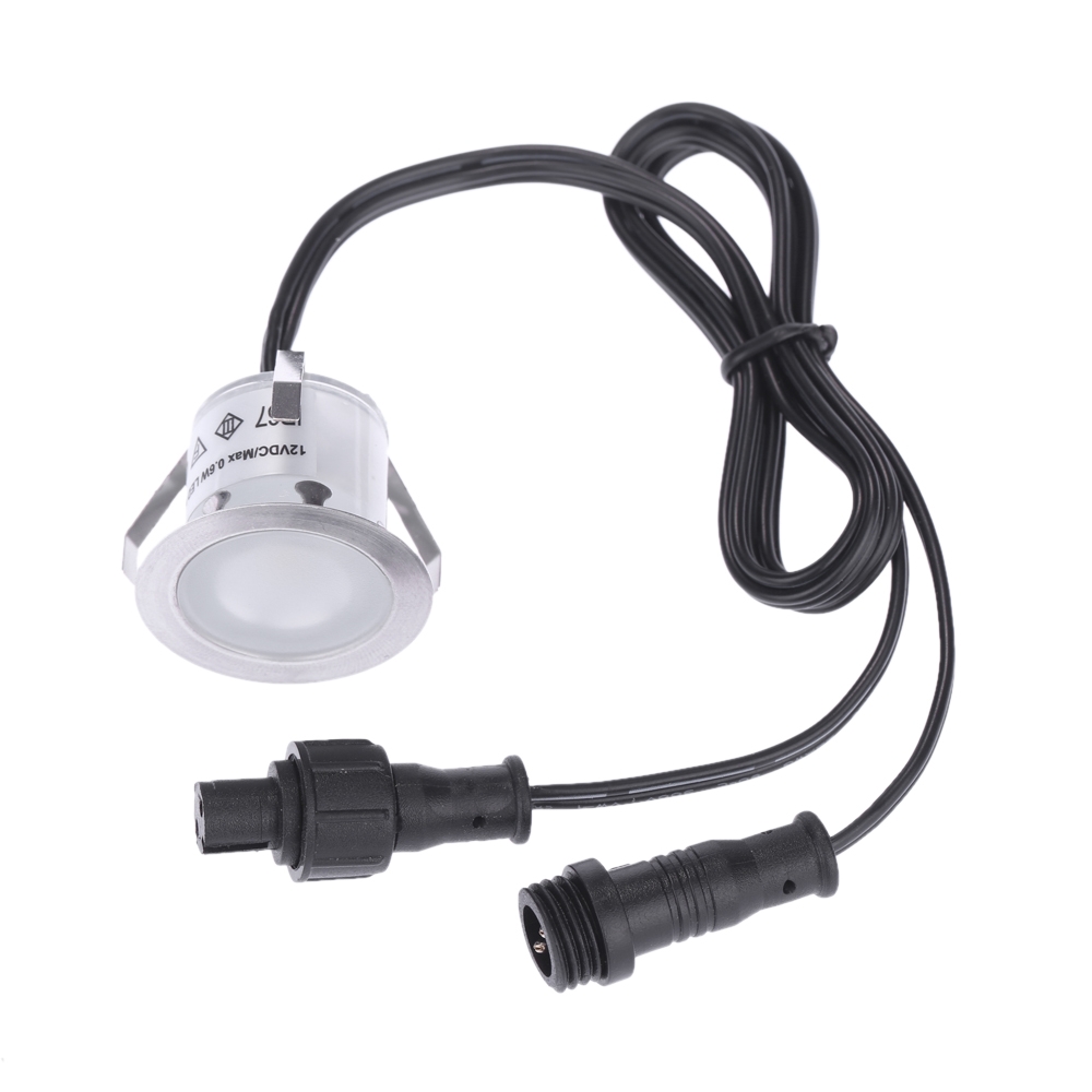 Ground Light Recessed - 10 Buah Lampu Dek LED 32Mm