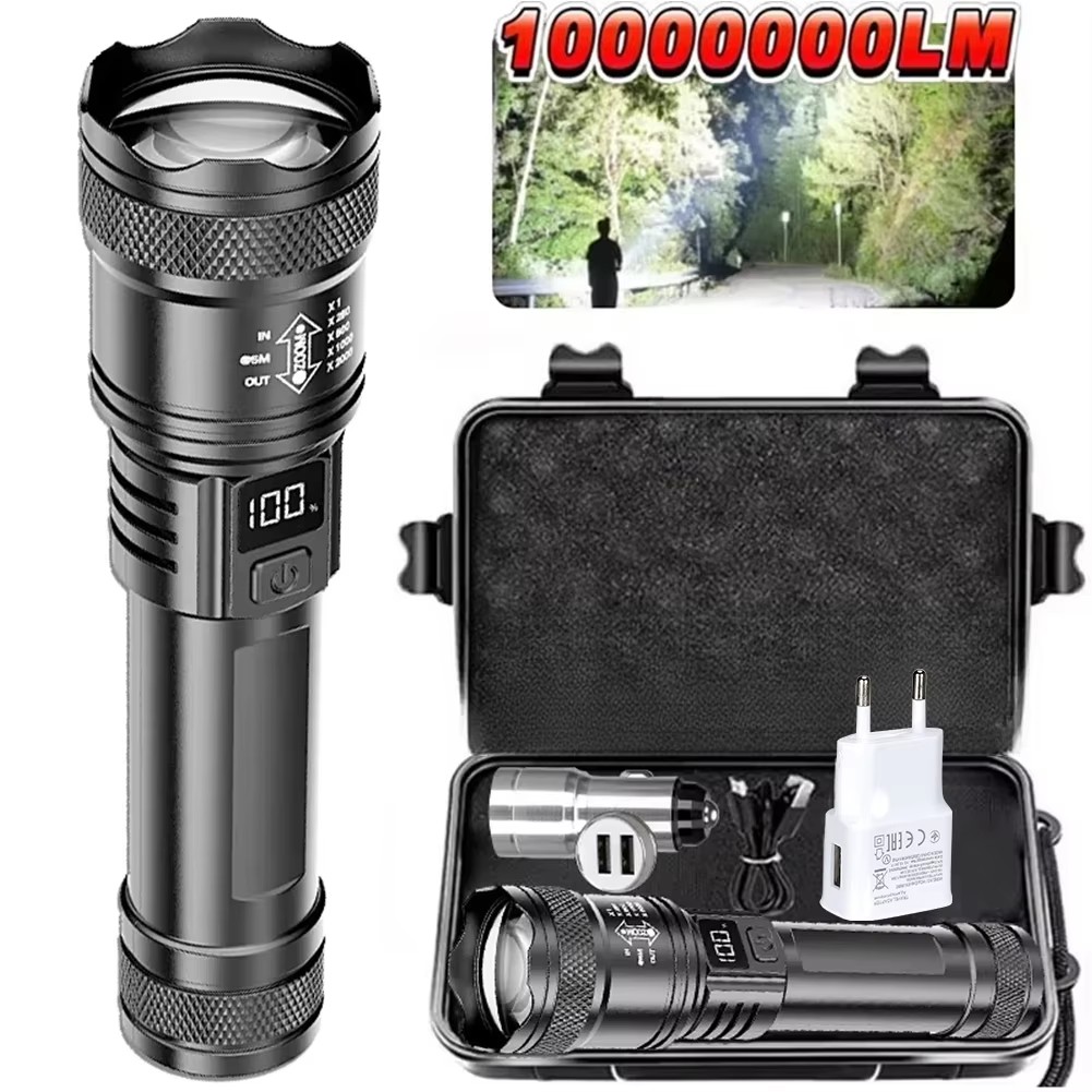 Outdoor Lighting Quality - Senter LED Isi Ulang Senter yang