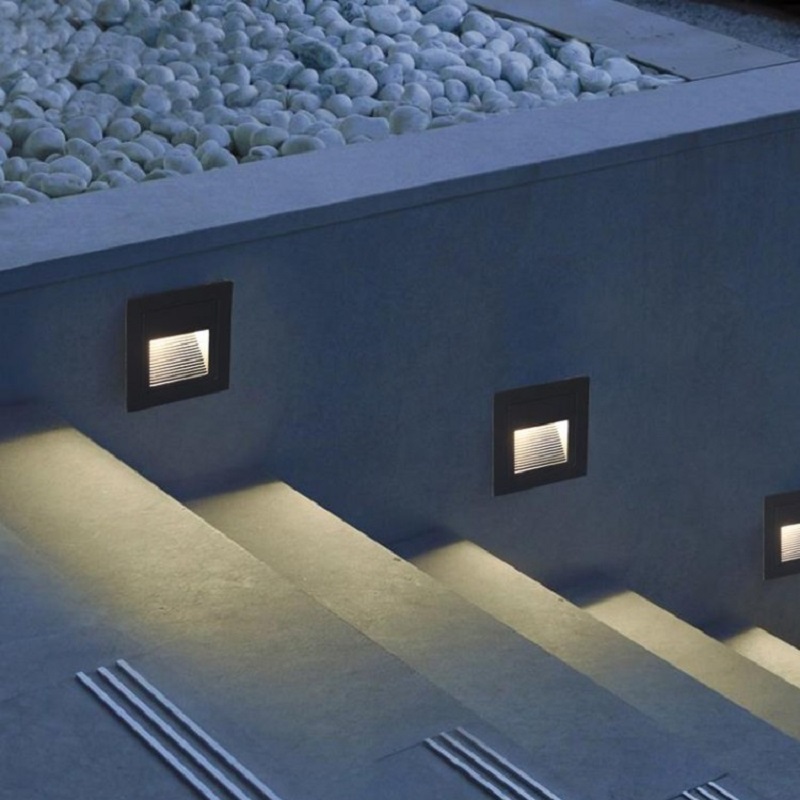 Deck Step Light - Lampu LED Dekorasi Tangga 15 LED