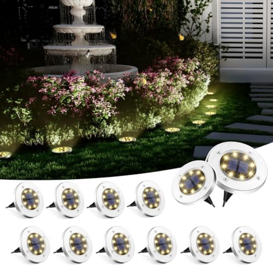 Outdoor Lighting For Patio - Lampu Taman Tenaga Surya Lampu Luar