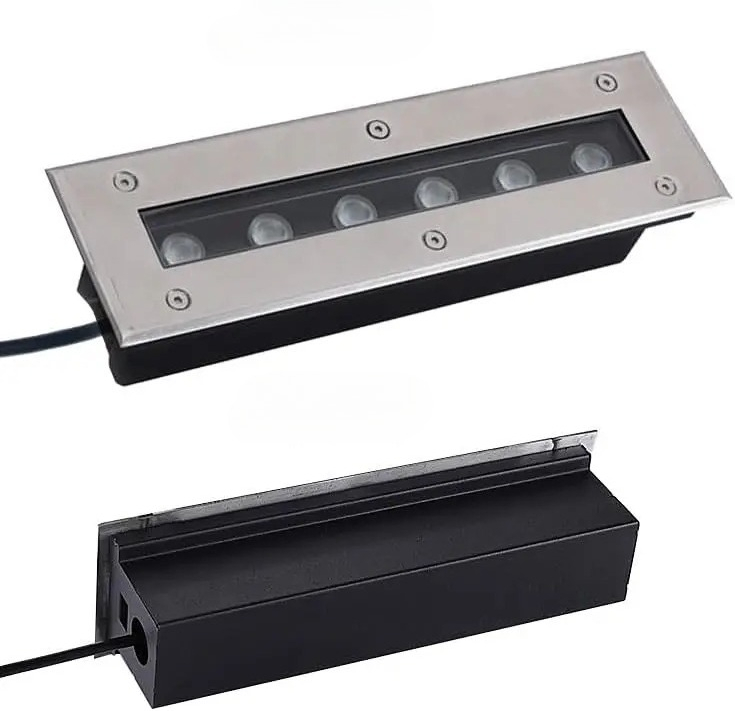 Ground Light Recessed - Lampu LED Terpendam Bawah Tanah Persegi