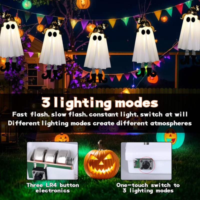 1/3 Buah Lampu LED Halloween L - Outdoor Lighting Effects ulasan dan harga