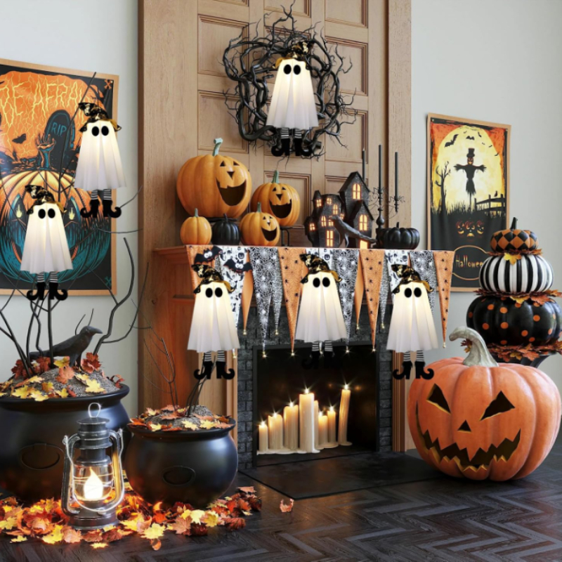 1/3 Buah Lampu LED Halloween L - Outdoor Lighting Effects ulasan dan harga