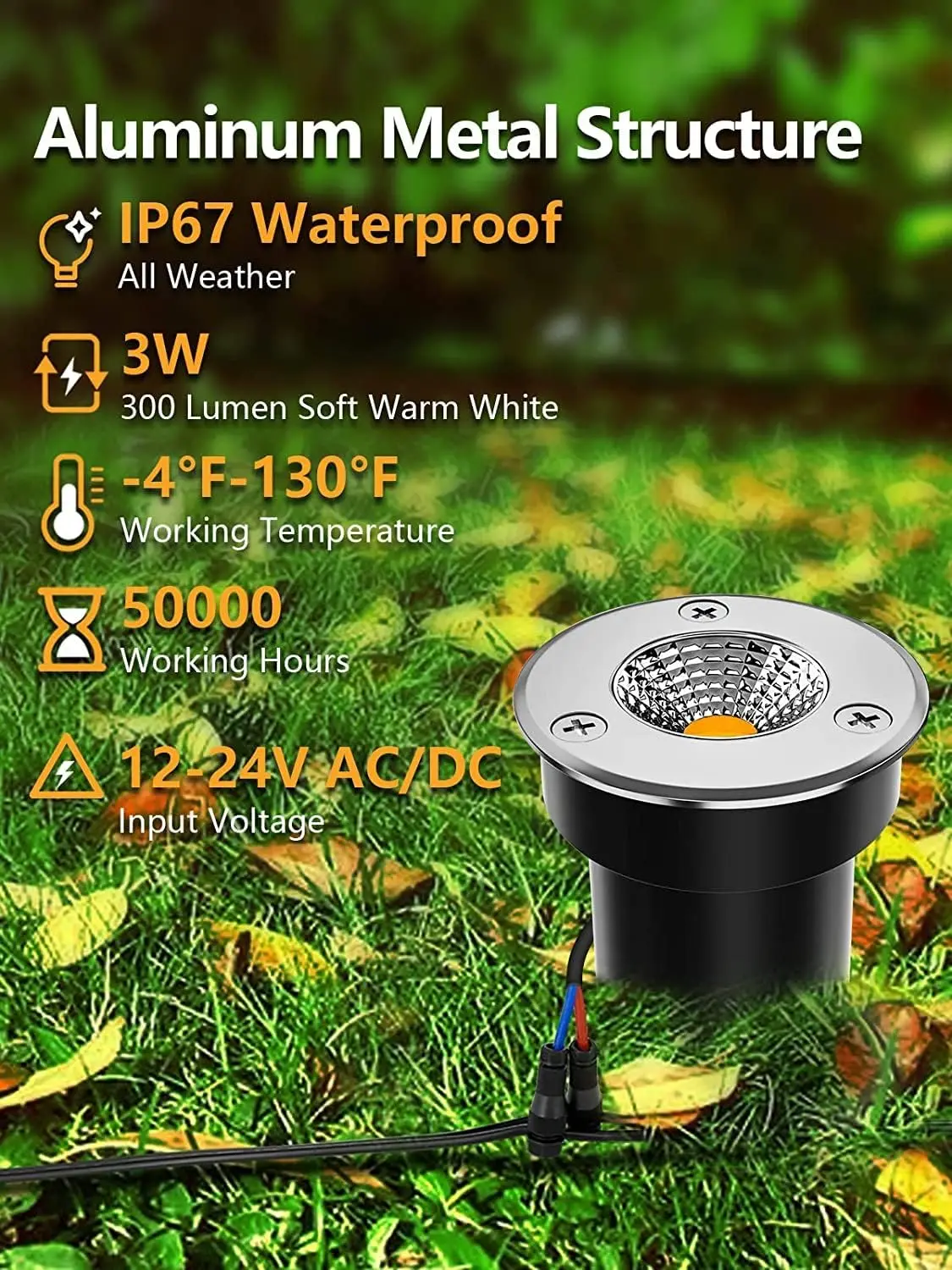 Lampu Taman LED Tahan Air IP67 - Ground Light Recessed ulasan dan harga
