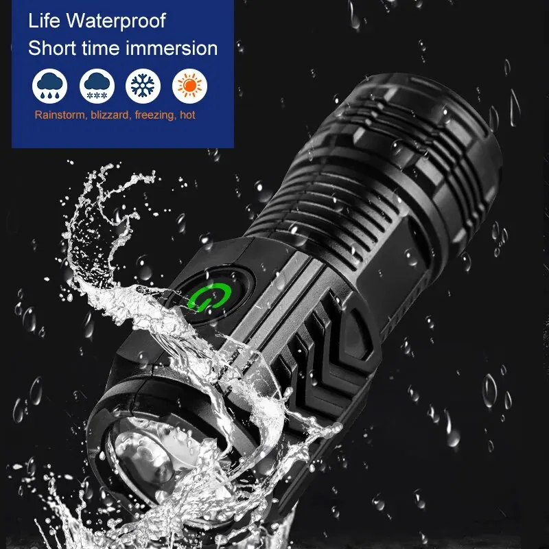 Senter Genggam Mini 3 LED Port - Outdoor Lighting Quality ulasan dan harga