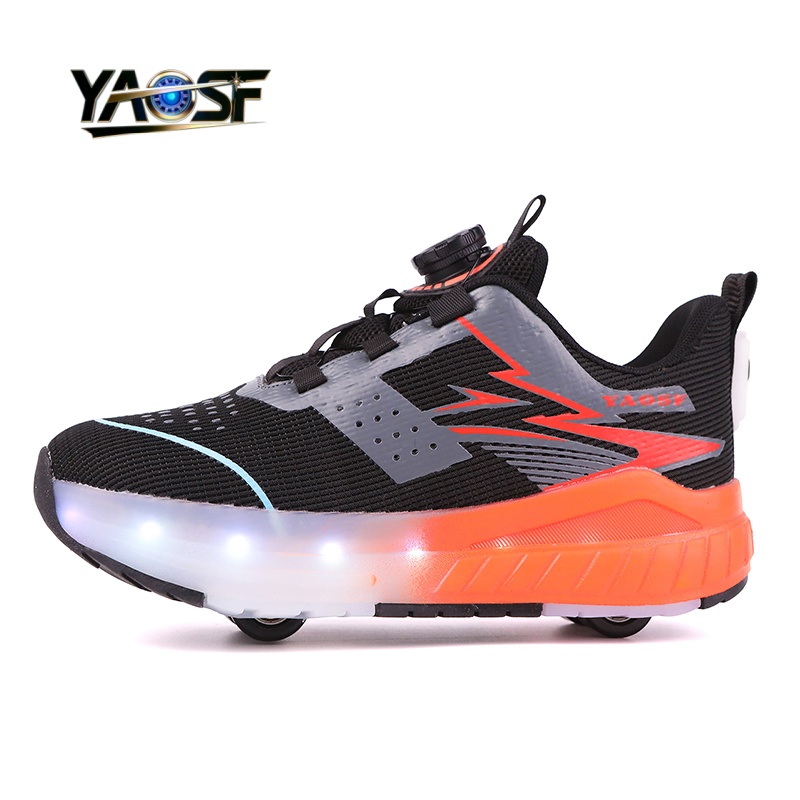 Sepatu LED 4 Roda untuk Anak,  - Outdoor Lighting Effects ulasan dan harga
