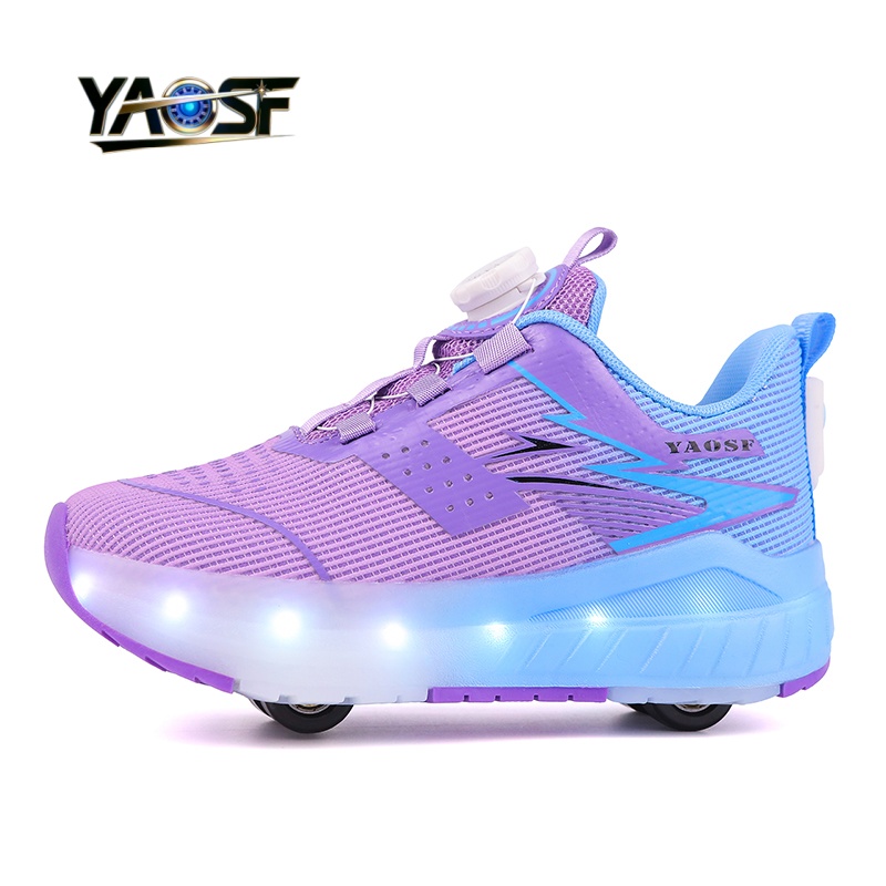 Sepatu LED 4 Roda untuk Anak,  - Outdoor Lighting Effects ulasan dan harga