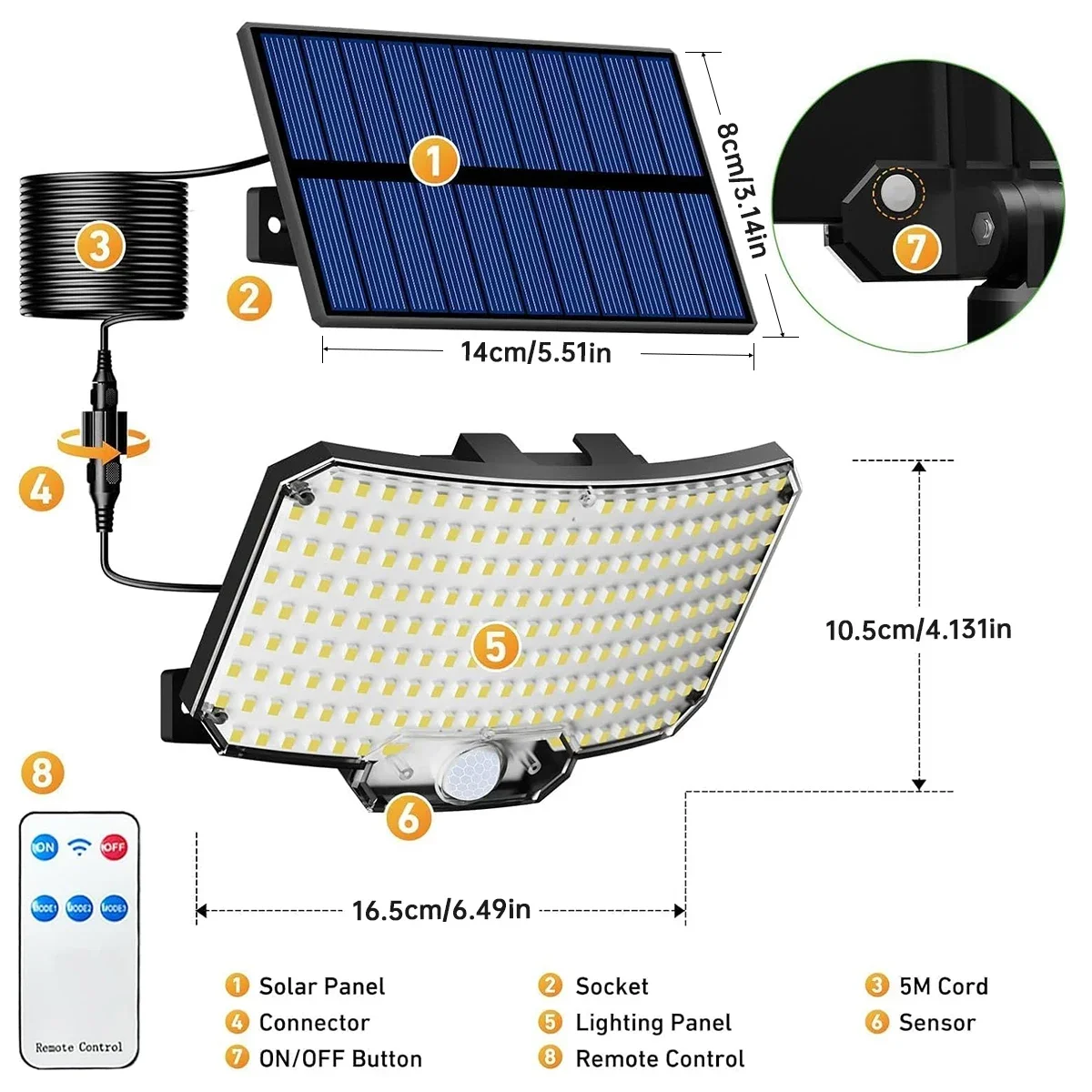 Lampu Luar Ruangan Tenaga Sury - Outdoor Lighting For Patio ulasan dan harga