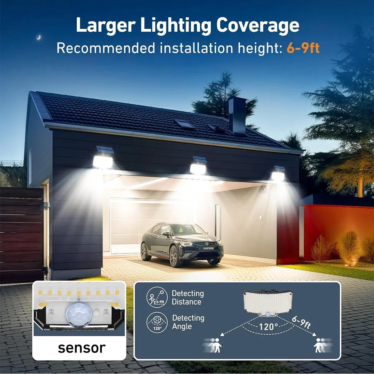 Lampu Luar Ruangan Tenaga Sury - Outdoor Lighting For Patio ulasan dan harga