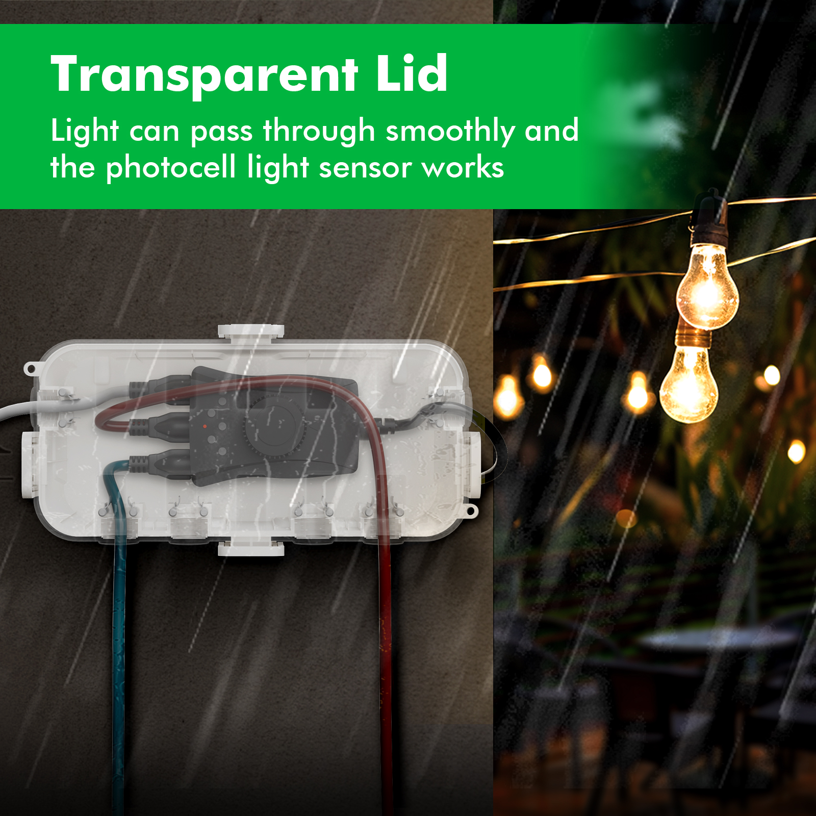 Kotak Listrik Luar Ruangan Tah - Outdoor Lighting Extension Cord ulasan dan harga