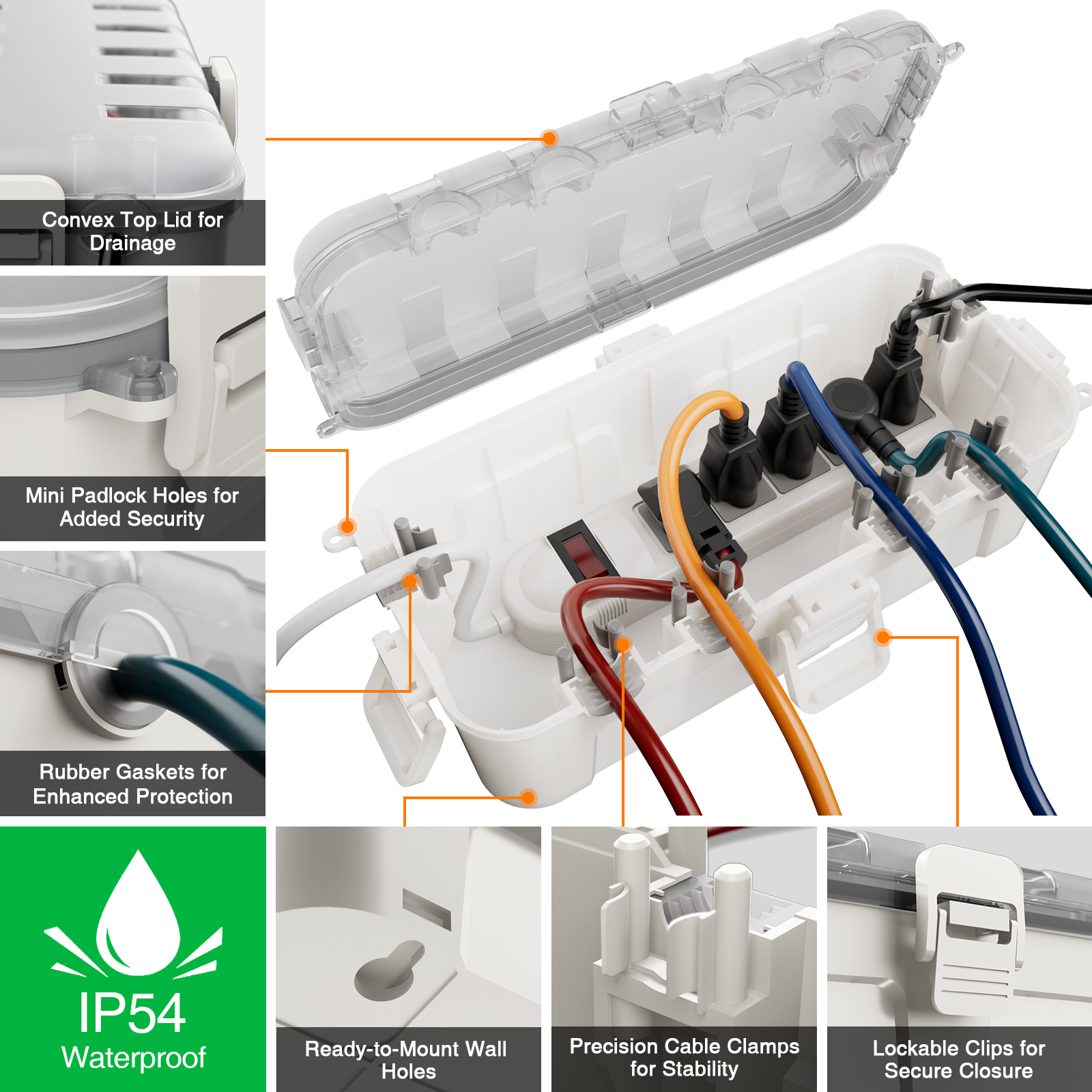 Kotak Listrik Luar Ruangan Tah - Outdoor Lighting Extension Cord ulasan dan harga