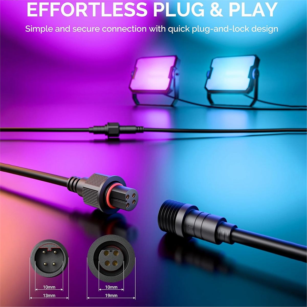 HAPPY DIAN! Kabel Ekstensi 10F - Outdoor Lighting Extension Cord ulasan dan harga