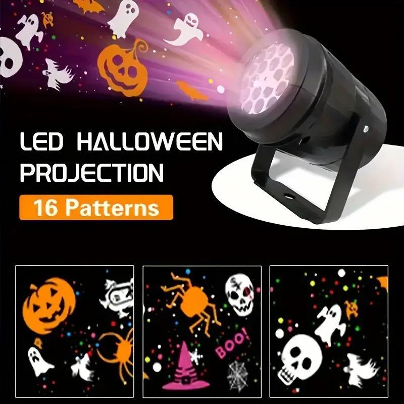 Lampu Proyektor LED Halloween  - Outdoor Lighting Effects ulasan dan harga