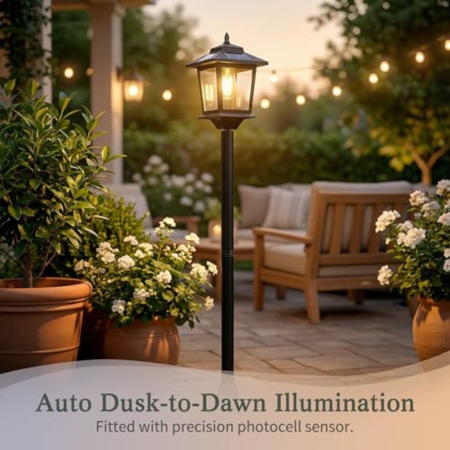 Lampu Tiang Tenaga Surya Luar  - Outdoor Lighting For Patio ulasan dan harga
