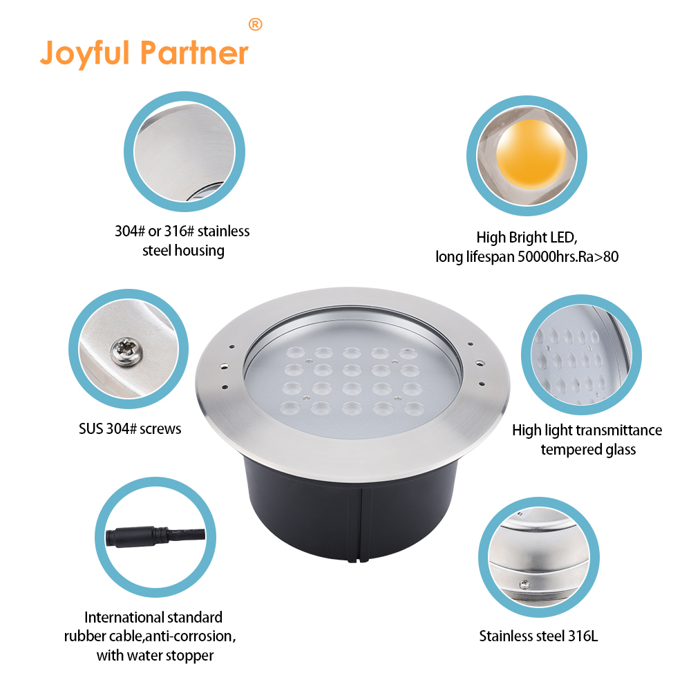Lampu Kolam Renang LED Stainle - Ground Light Recessed ulasan dan harga