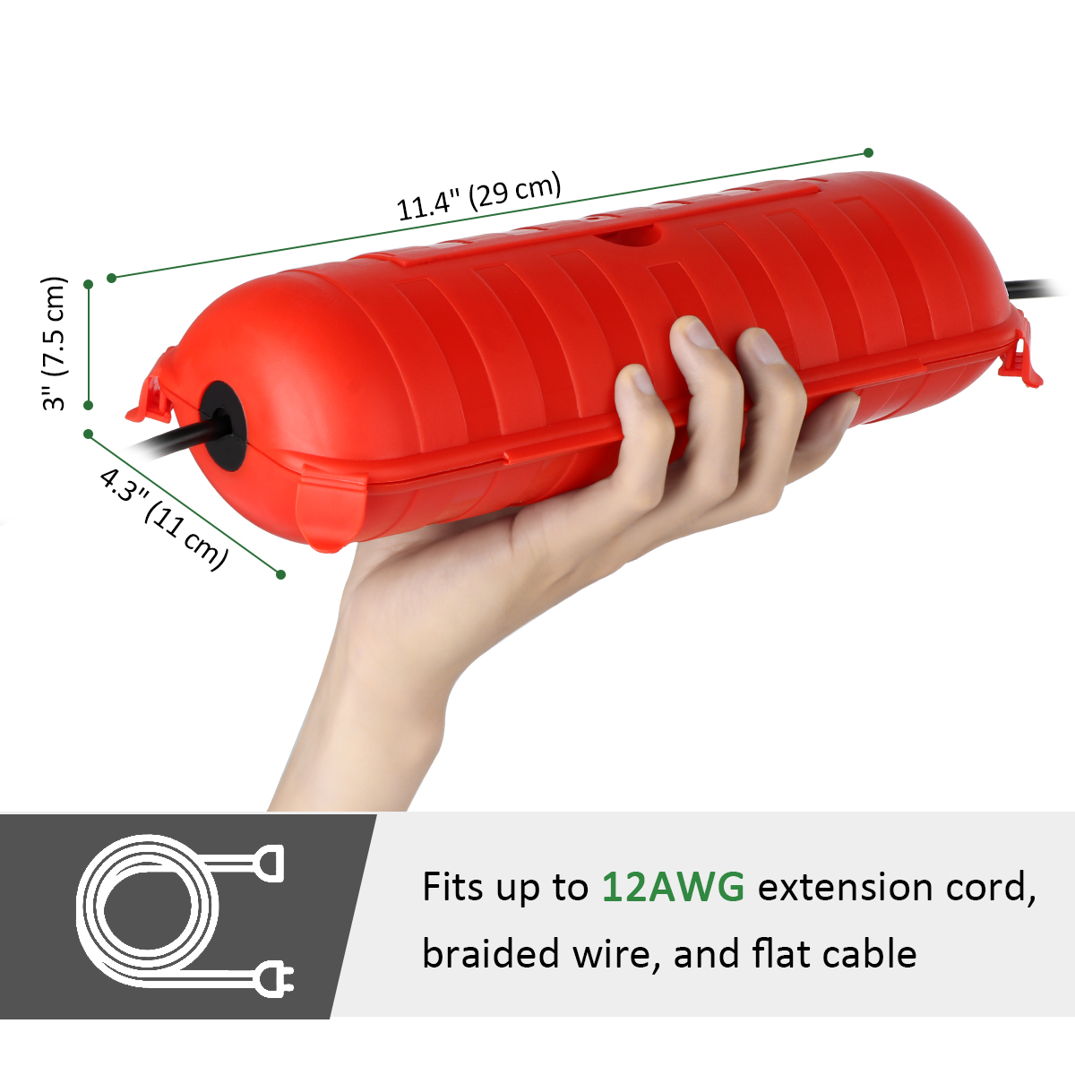 Kotak Daya Ekstensi Kabel Luar - Outdoor Lighting Extension Cord ulasan dan harga
