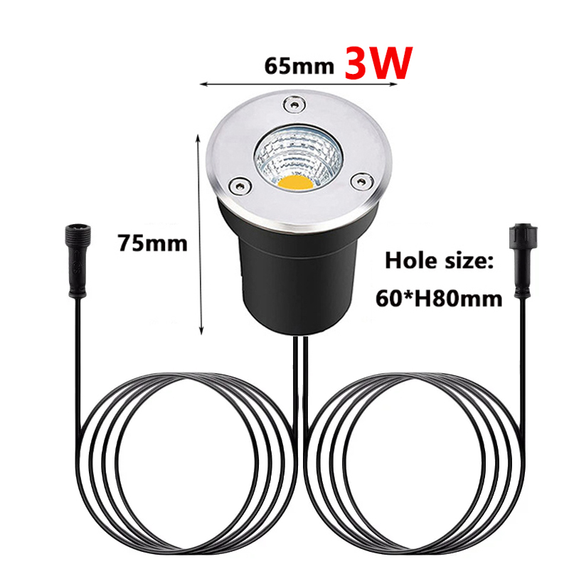 Lampu LED 12V untuk Dalam Tana - Ground Light Recessed ulasan dan harga