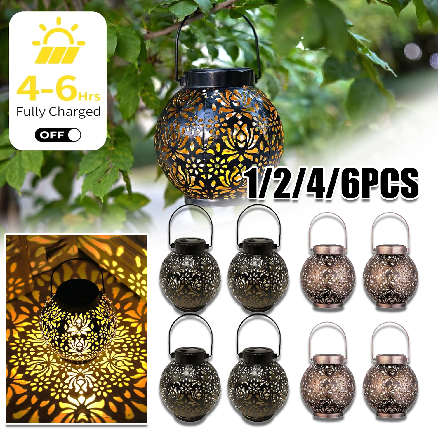 1-6 Buah Lampu LED Gantung Log - Outdoor Lighting In Ground ulasan dan harga