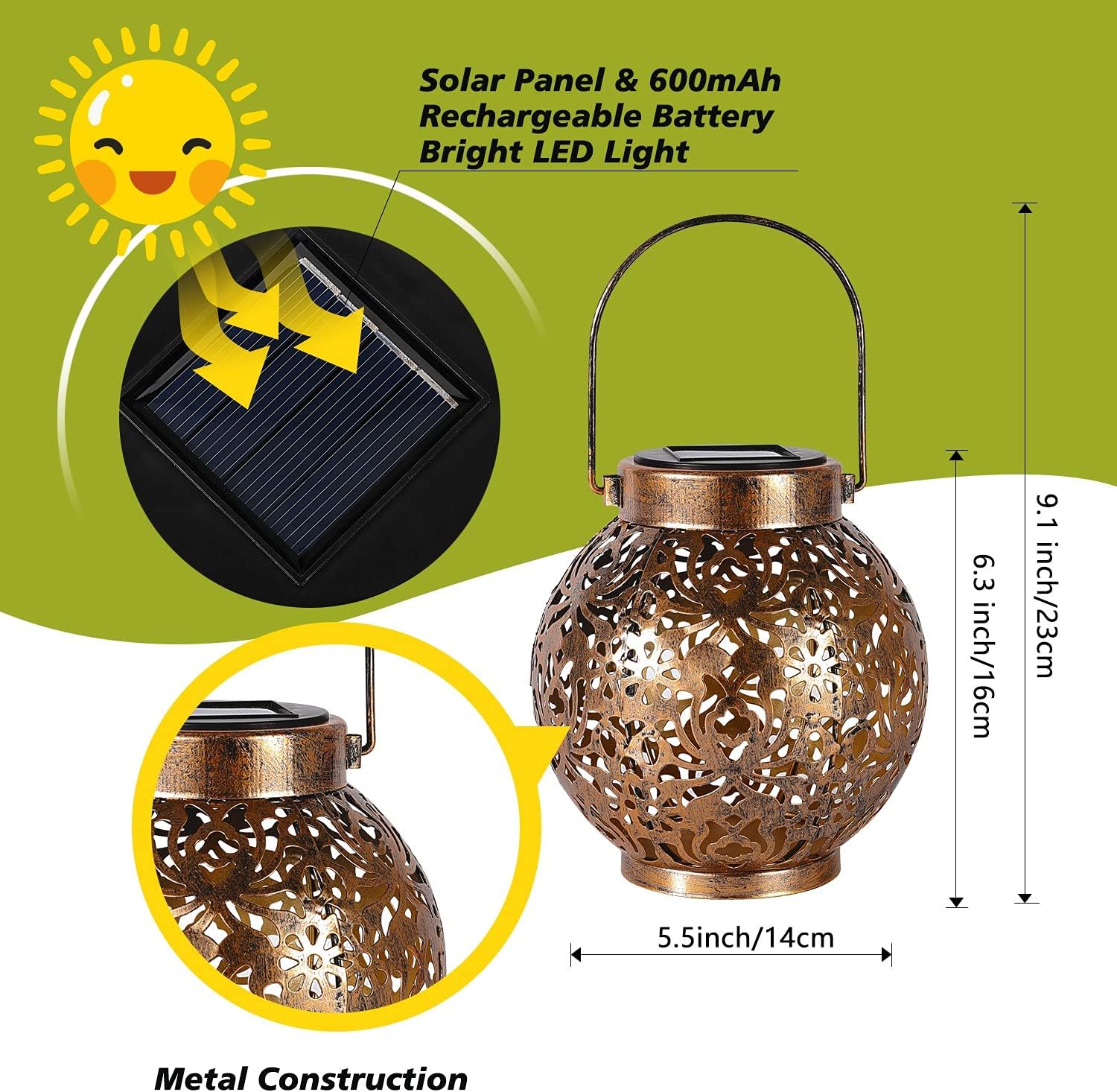 1-6 Buah Lampu LED Gantung Log - Outdoor Lighting In Ground ulasan dan harga
