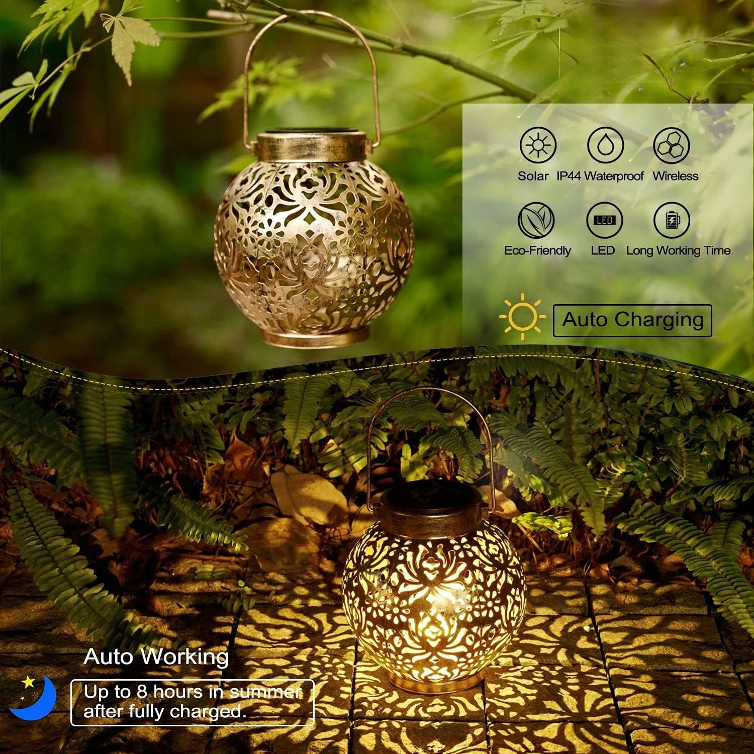 1-6 Buah Lampu LED Gantung Log - Outdoor Lighting In Ground ulasan dan harga
