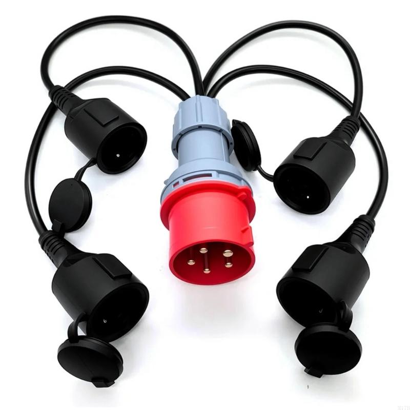 M17B 50Cm 5 Kawat Kabel Adapto - Outdoor Lighting Extension Cord ulasan dan harga