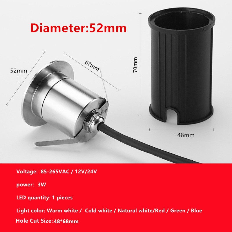 Lampu Sorot LED Tersembunyi Lu - Ground Light Recessed ulasan dan harga