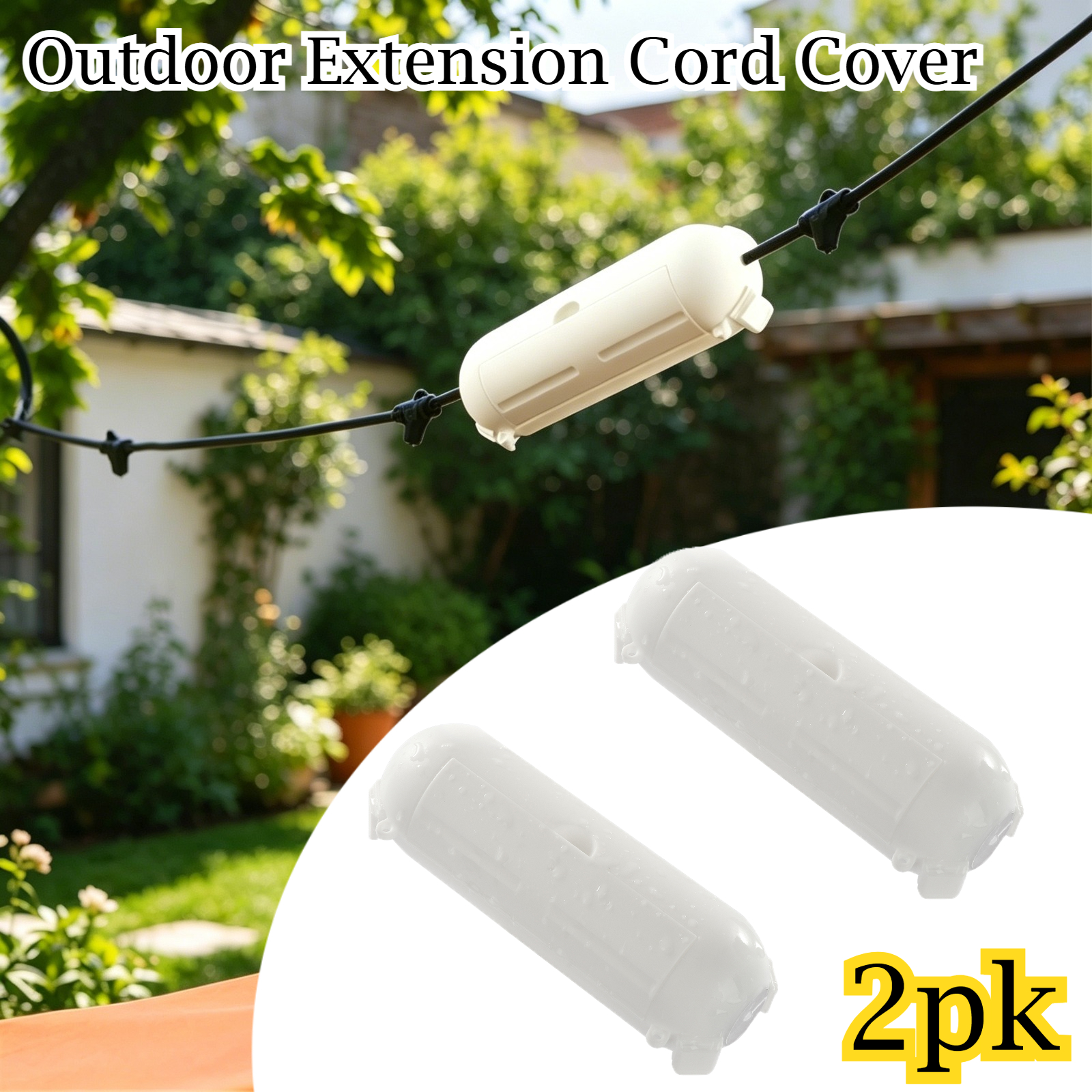 2 Paket Kotak Sambungan Luar R - Outdoor Lighting Extension Cord ulasan dan harga