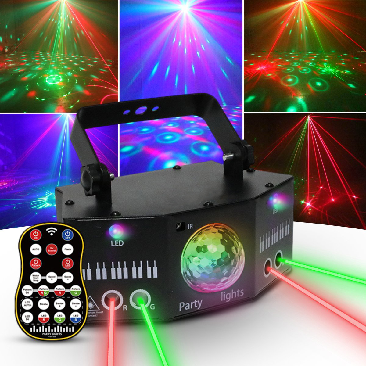 Lampu Panggung Efek Laser LED  - Outdoor Lighting Controller ulasan dan harga