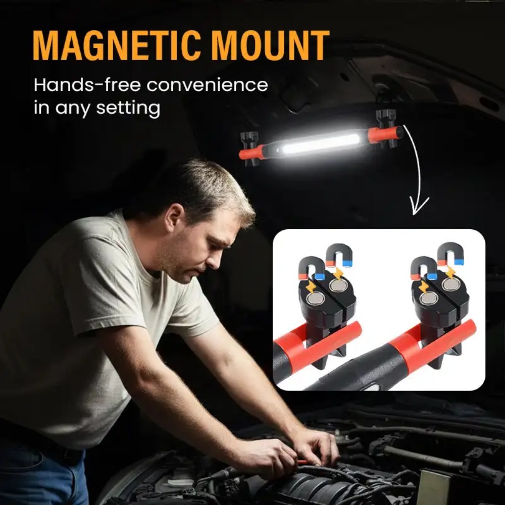 Lampu Kerja COB Magnetik Super - Outdoor Lighting Repair ulasan dan harga