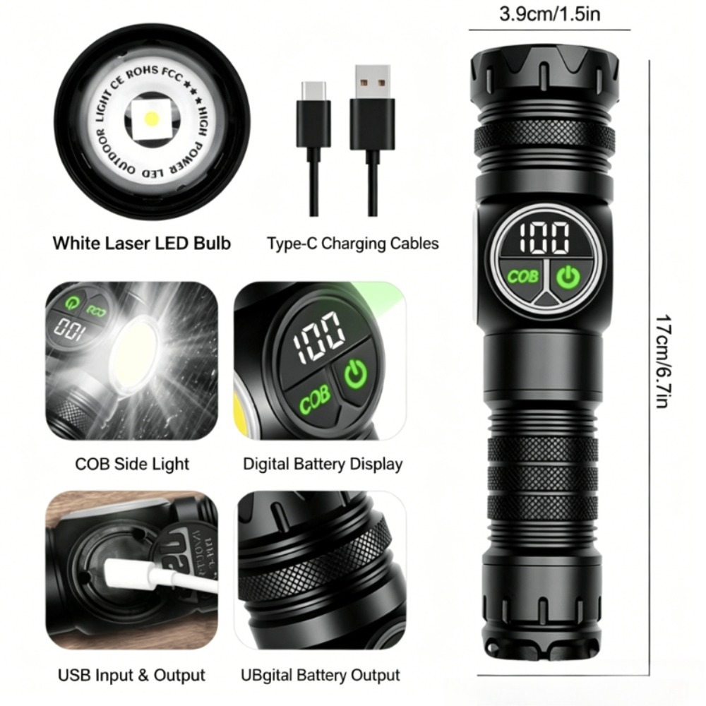 Senter LED Cahaya Putih Pengis - Outdoor Lighting Repair ulasan dan harga