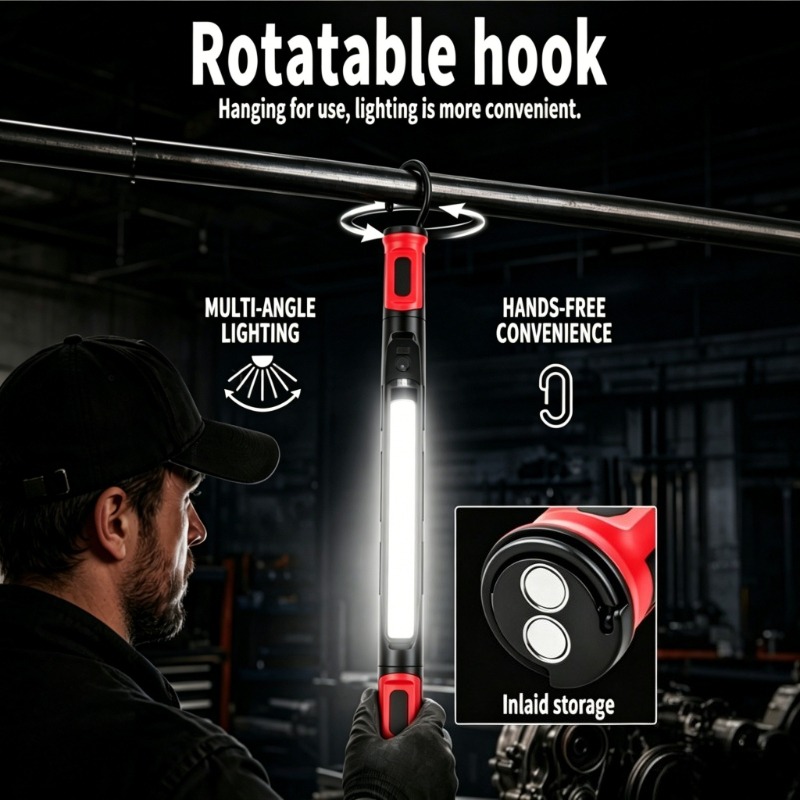 Lampu Kerja Magnetik COB Isi U - Outdoor Lighting Repair ulasan dan harga