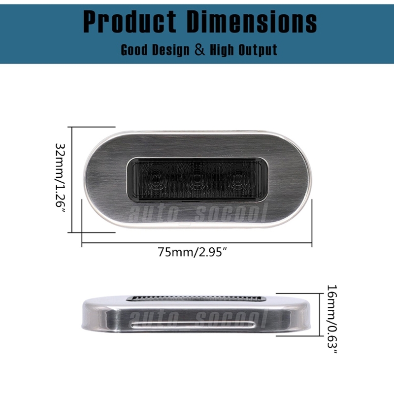 Boat Courtesy LED Stair Deck S - Deck Step Light ulasan dan harga