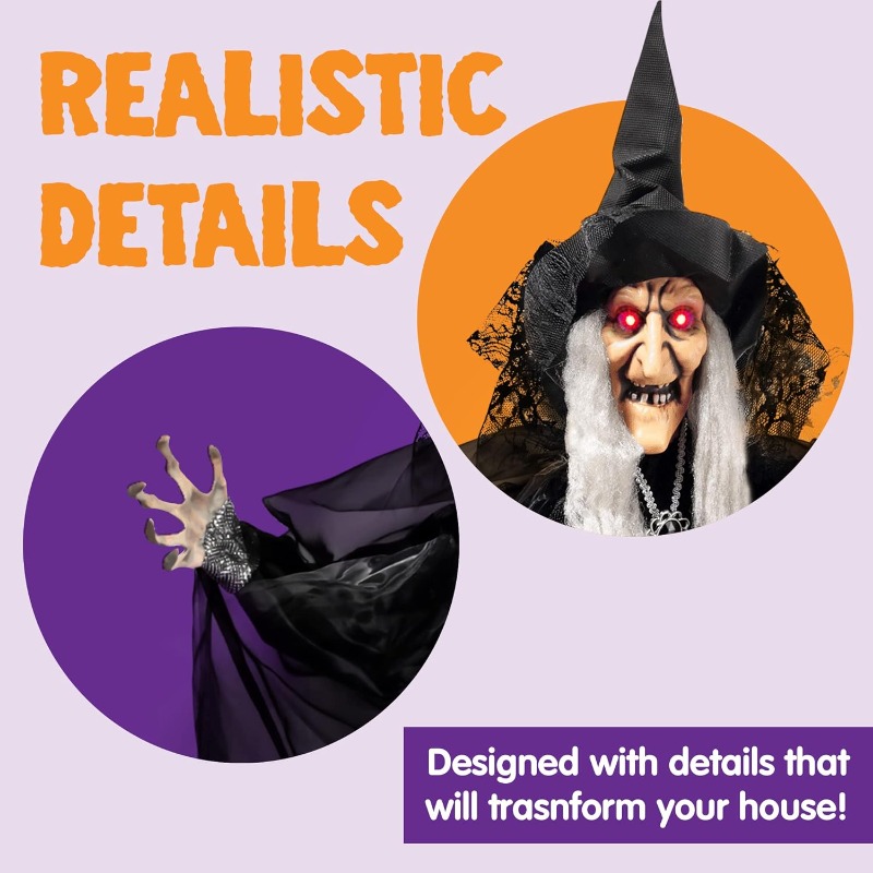 Dekorasi Halloween Animatronik - Outdoor Lighting Effects ulasan dan harga